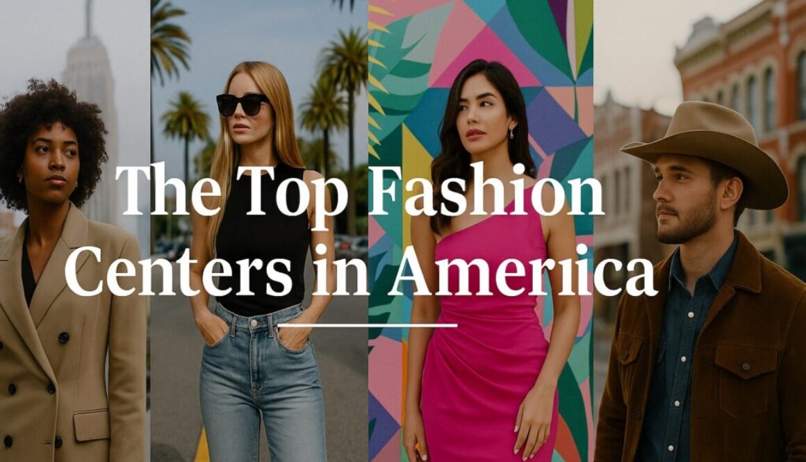 Top Fashion Centers In America