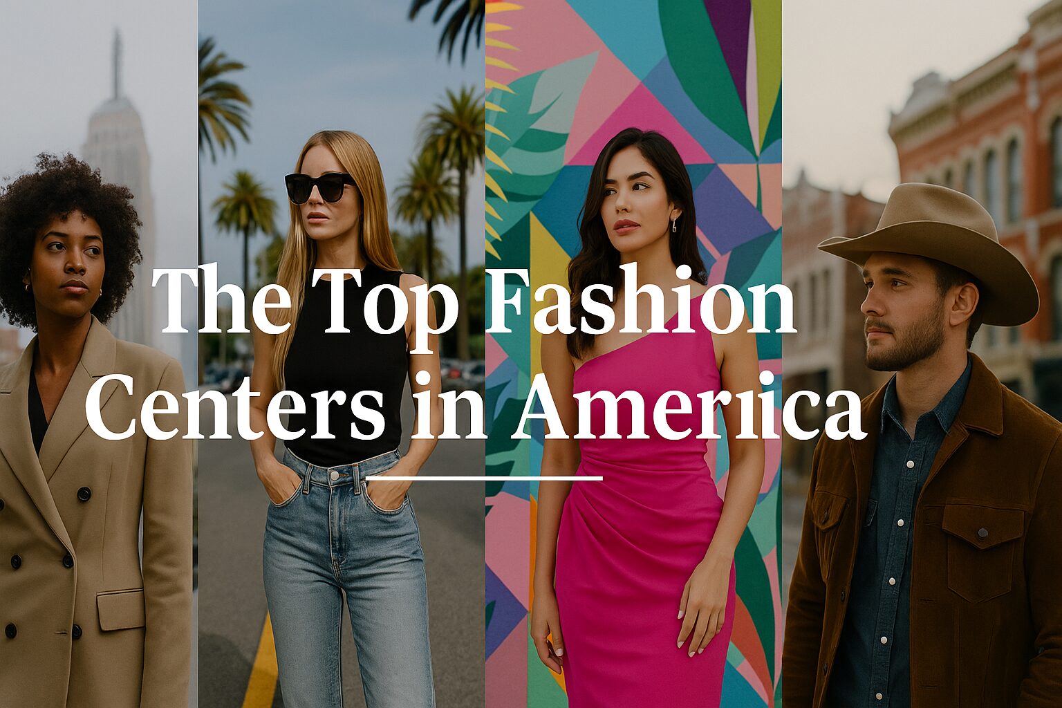 Top Fashion Centers In America