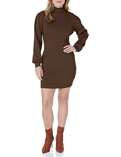 ANRABESS turtleneck bodycon sweater dress