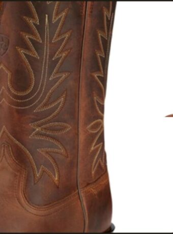 Everyday western boots collage: Heritage R Toe, round toe, StretchFit boots with denim