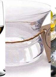 Tequila tasting 101 glassware collage: Riedel and Oaxaca tasting glasses for savoring tequila like a pro