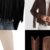 Fringe jacket outfit collage with suede fringe jackets, dark straight jeans, and fringe bag