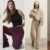 Brands like Vuori side by side: the Vuori Performance Jogger in ecru heather, the Alo Accolade Sweatpant in rich bordeaux, the Joah Brown Classic Jogger in sand French terry and the Varley Slim Cuff Pant in ivory marl