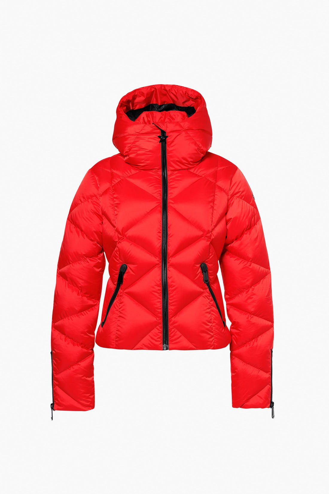 Goldbergh Harumi quilted down ski jacket in flame red